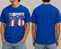 Spirit of 76 Vintage American Flag Retro Patriotic - Adult & Kids T-Shirts, Sweatshirts & Hoodies apparel design preview 1