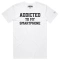 VOICEART Addicted To My Smartphone Dad Jokes Funny - Adult & Kids T-Shirts, Sweatshirts & Hoodies apparel design preview 1