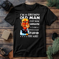 I'm A Grumpy Old Man Funny Sarcastic Humour Slogan - Adult & Kids T-Shirts, Sweatshirts & Hoodies apparel design preview 1