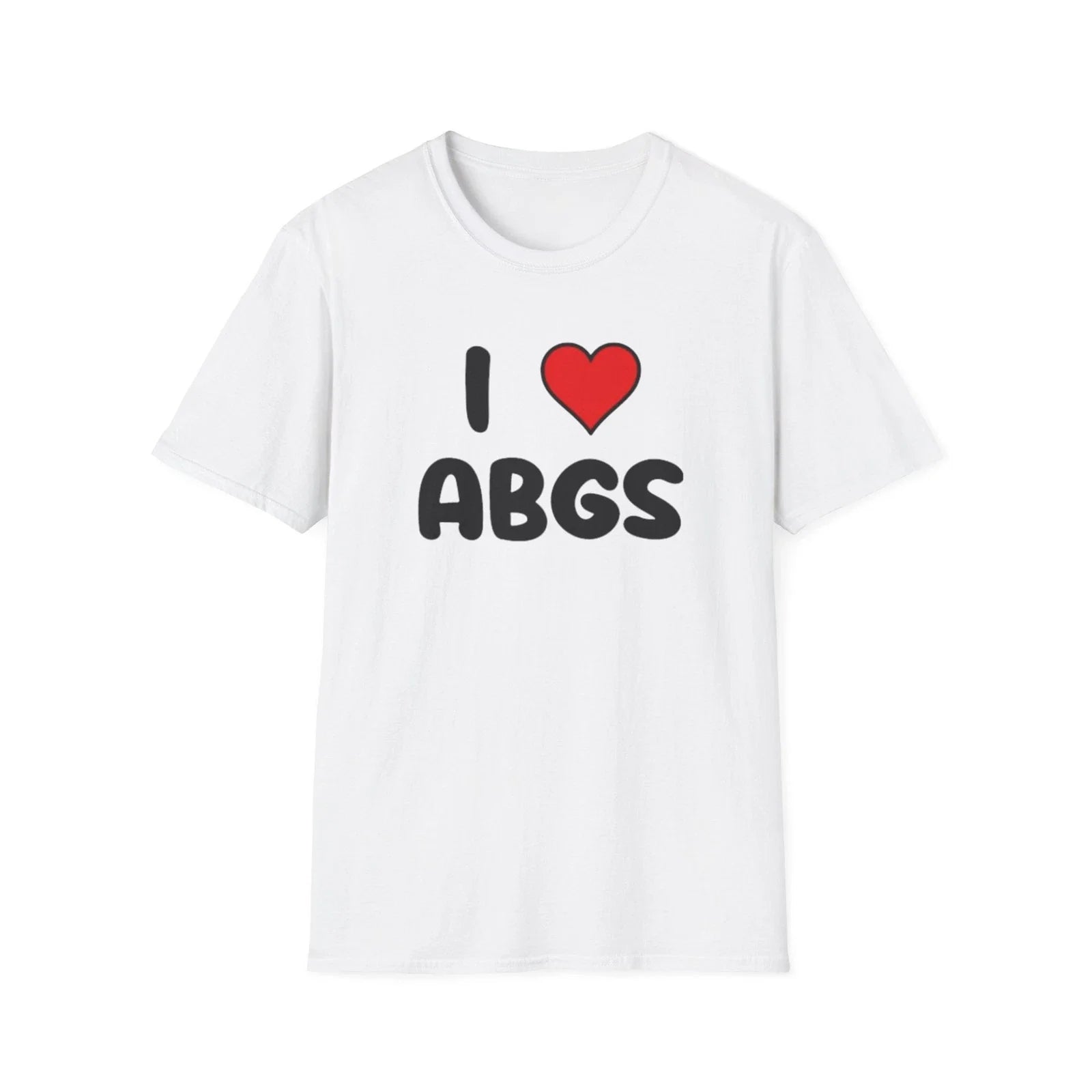 I ABGS Heart - Adult & Kids T-Shirts, Sweatshirts & Hoodies apparel design preview 1