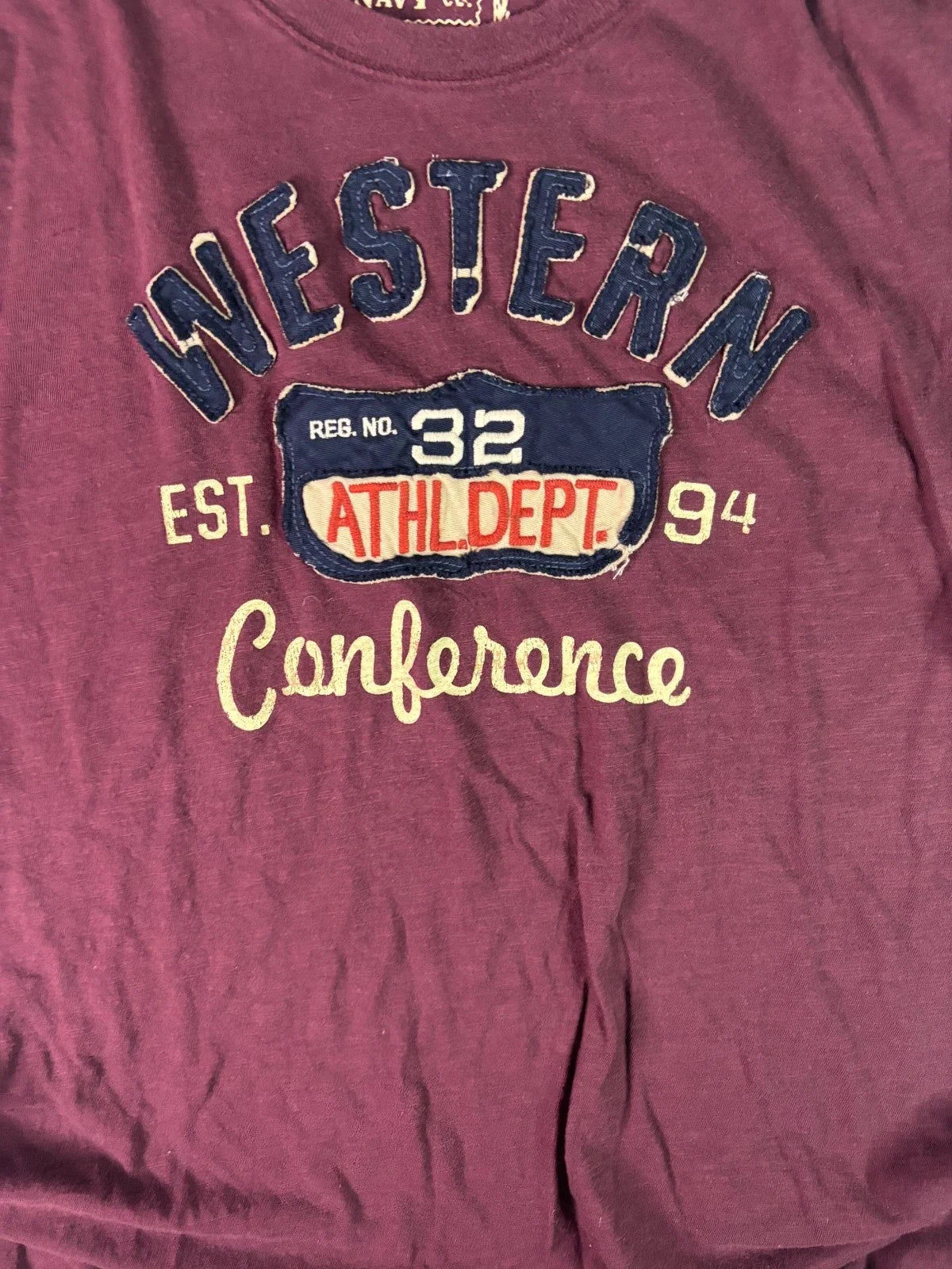 2000s Burgundy Blue Cream Old Navy "Western - Adult & Kids T-Shirts, Sweatshirts & Hoodies apparel design preview 1