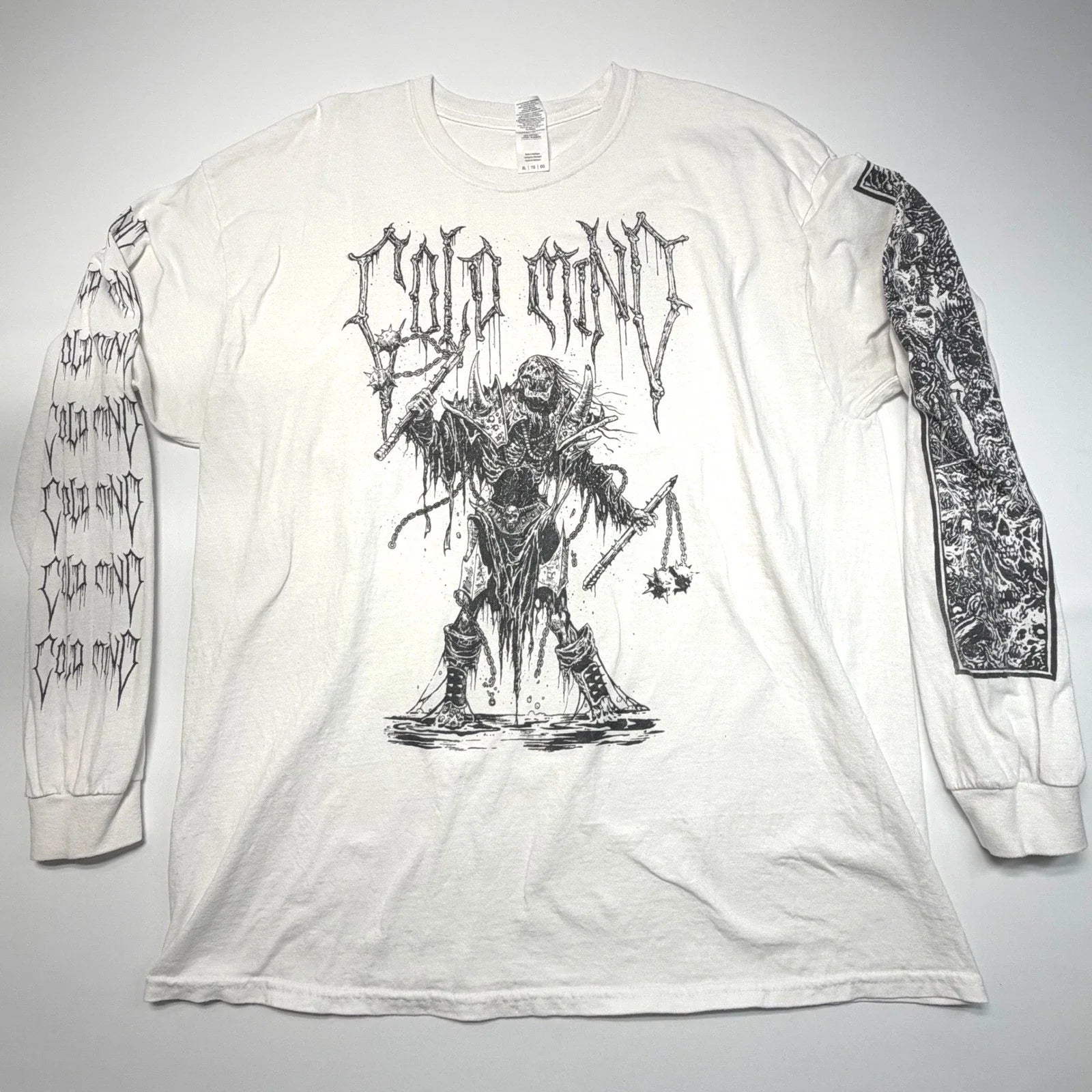 Cold Mind Hardcore Band XL Grim Reaper Graphic - Adult & Kids T-Shirts, Sweatshirts & Hoodies apparel design preview 1