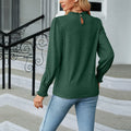 Women Frill Shirred Cuffs Fashionable Color Blouse - Adult & Kids T-Shirts, Sweatshirts & Hoodies apparel design preview 1