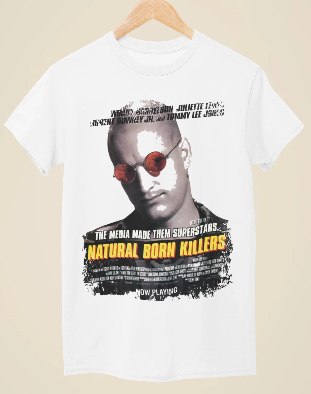 Natural Born Killers Movie Poster Inspired Unisex - Adult & Kids T-Shirts, Sweatshirts & Hoodies apparel design preview 1