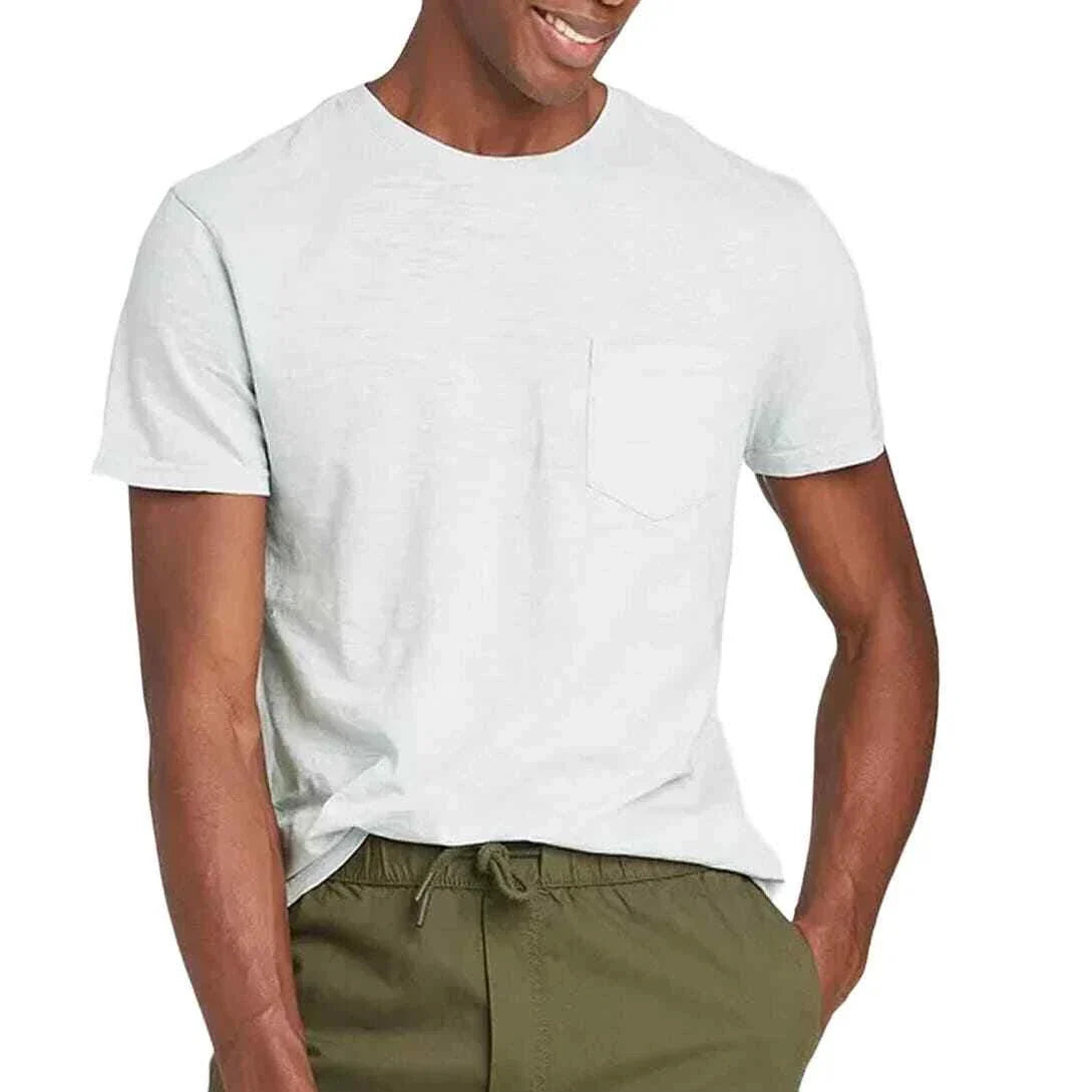 3-PK Goodfellow Small Mens Short Sleeve Slub Pocket - Adult & Kids T-Shirts, Sweatshirts & Hoodies apparel design preview 1