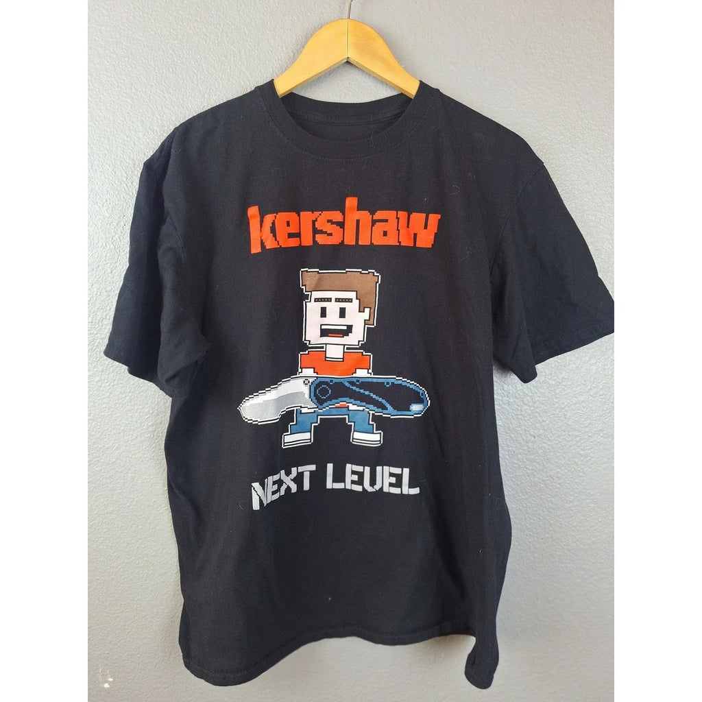 Kershaw Knives Next Level 8-Bit Pixel Art Graphic - Adult & Kids T-Shirts, Sweatshirts & Hoodies apparel design preview 1