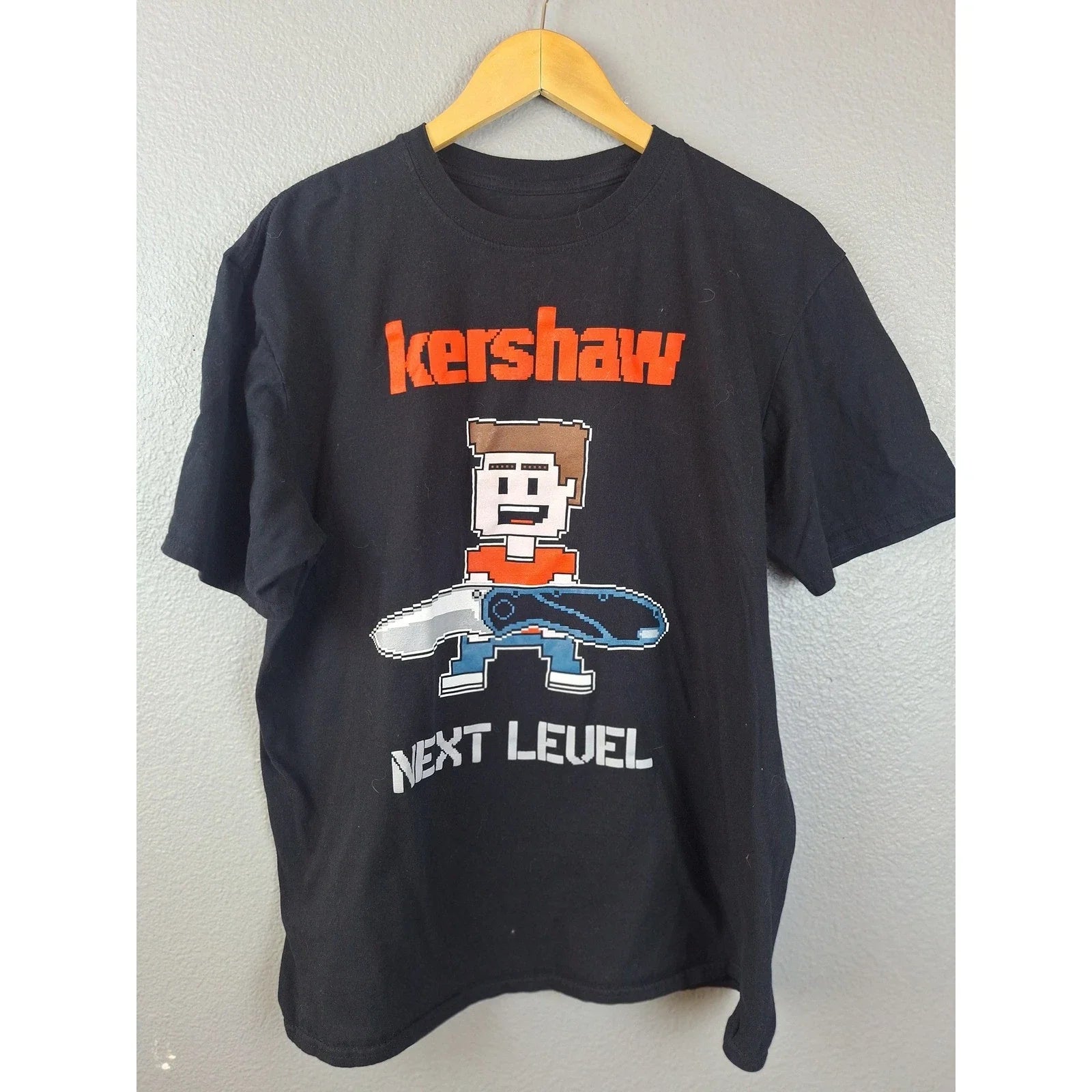 Kershaw Knives Next Level 8-Bit Pixel Art Graphic - Adult & Kids T-Shirts, Sweatshirts & Hoodies apparel design preview 1