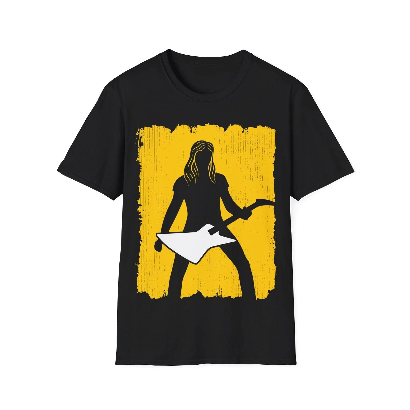 Guitarist Graffiti Style Design, Graphic Music - Adult & Kids T-Shirts, Sweatshirts & Hoodies apparel design preview 1