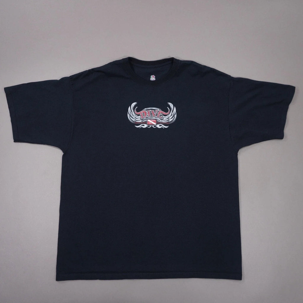 Vintage Y2K Amphibious Outfitters Dive Badge Mens 2XL - Adult & Kids T-Shirts, Sweatshirts & Hoodies apparel design preview 1