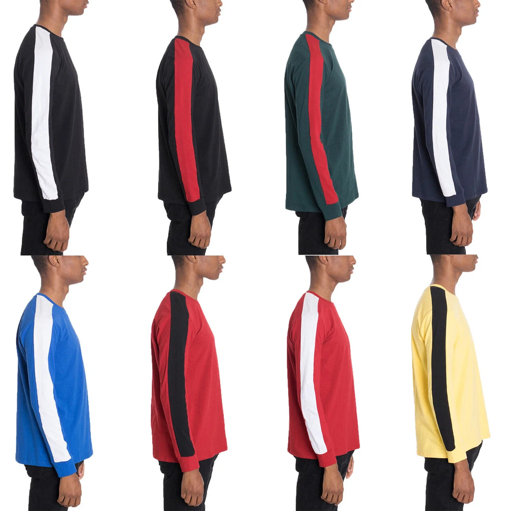 Basic Casual Solid Dual Stripe Top Essentials - Adult & Kids T-Shirts, Sweatshirts & Hoodies apparel design preview 1