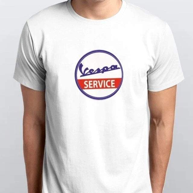 Vespa Service Scooter mod Style Motorcycle Printed - Adult & Kids T-Shirts, Sweatshirts & Hoodies apparel design preview 1