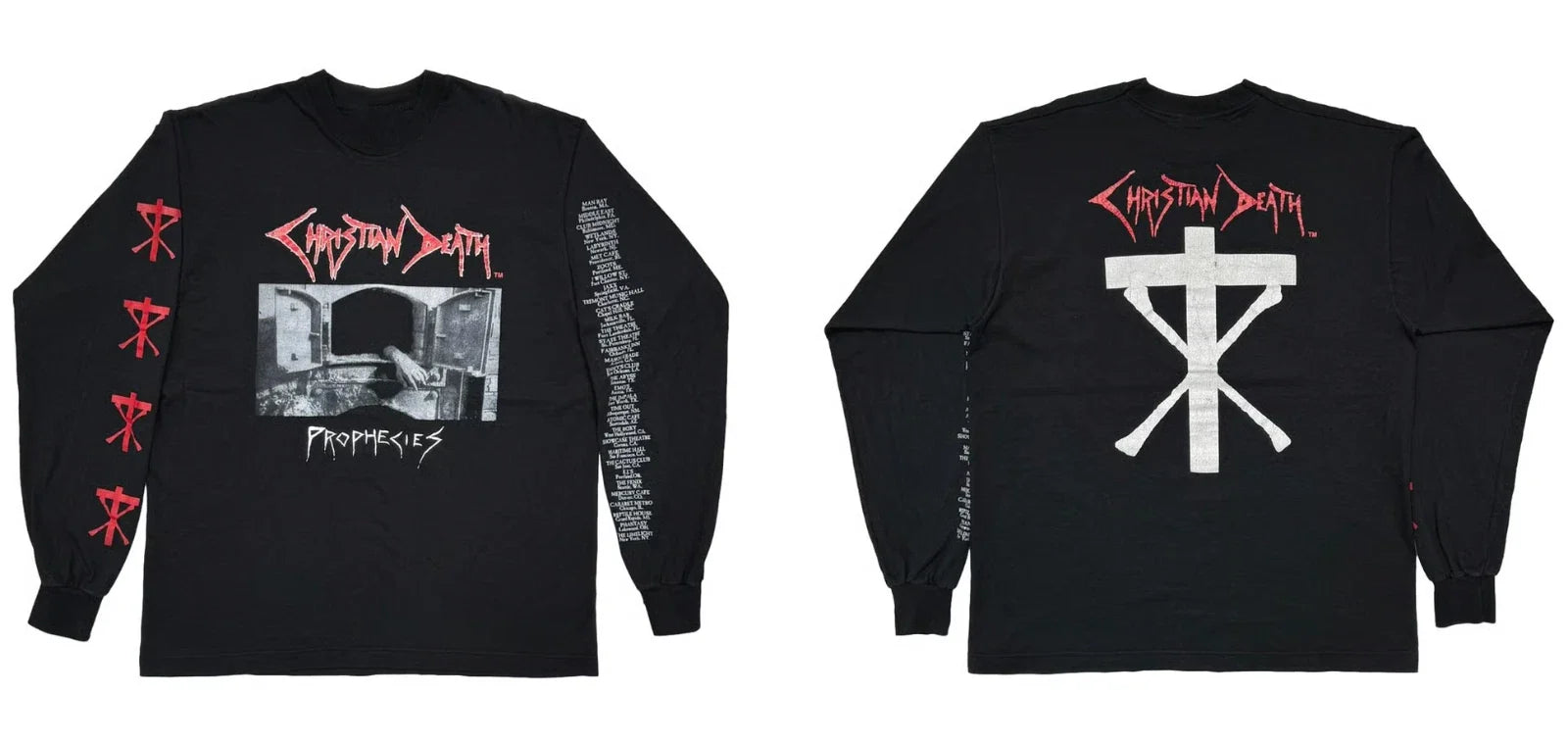 CHRISTIAN DEATH PROPHECIES - Adult & Kids T-Shirts, Sweatshirts & Hoodies apparel design preview 1
