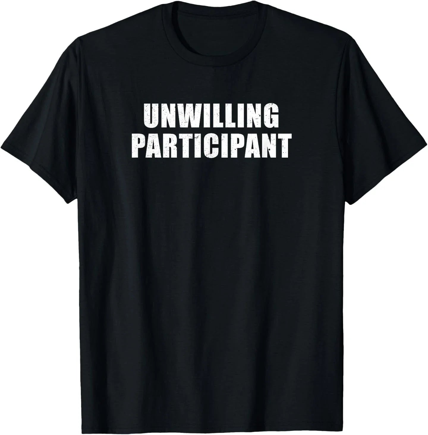 Unwilling Participant Funny Introvert Minimalist - Adult & Kids T-Shirts, Sweatshirts & Hoodies apparel design preview 1