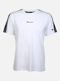 CHAMPION Men's White Short Sleeve GALON Stripes - Adult & Kids T-Shirts, Sweatshirts & Hoodies apparel design preview 1