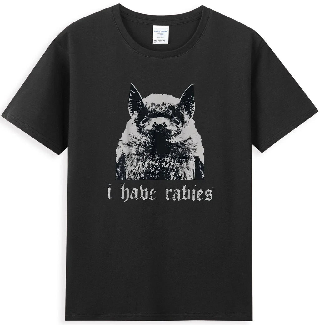 I Have Rabies Funny Bat Meme Saying Joke - Adult & Kids T-Shirts, Sweatshirts & Hoodies apparel design preview 1