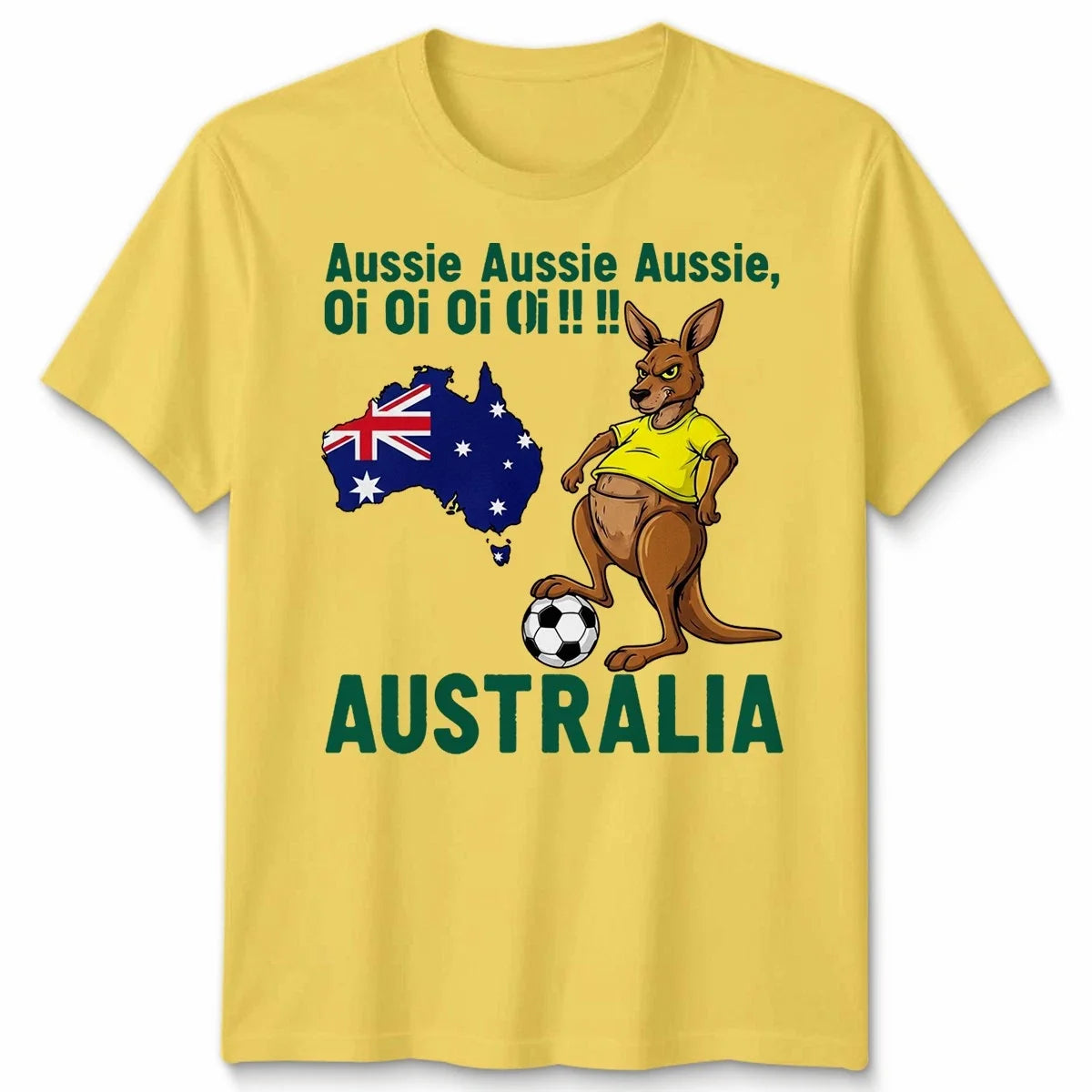 Australia Football Game Day Aussies Mens Womens - Adult & Kids T-Shirts, Sweatshirts & Hoodies apparel design preview 1