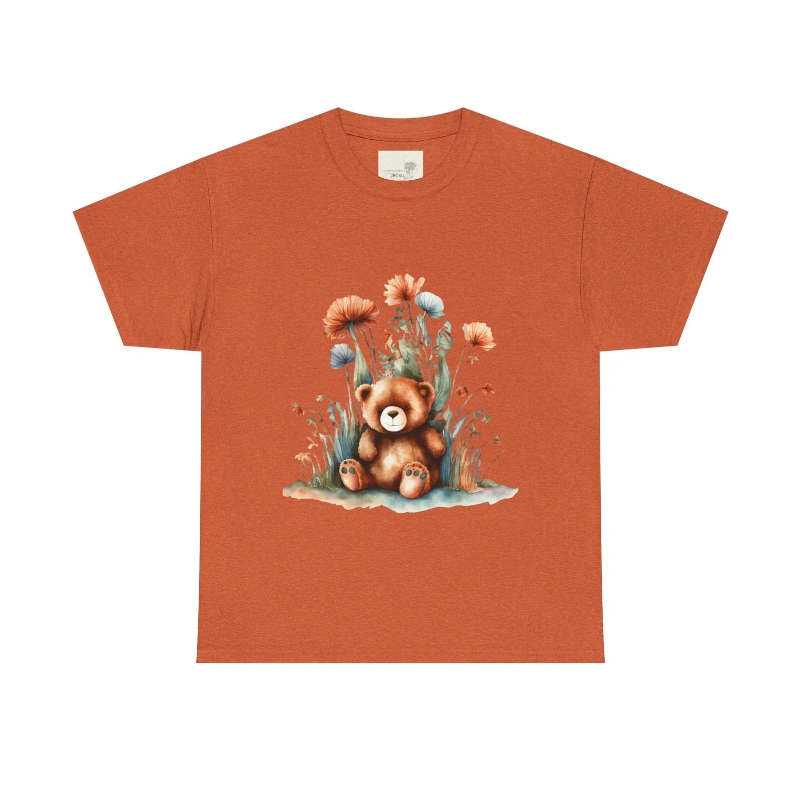 Trendy Floral Teddy Bear, Motivational, Cute Gift, - Adult & Kids T-Shirts, Sweatshirts & Hoodies apparel design preview 1