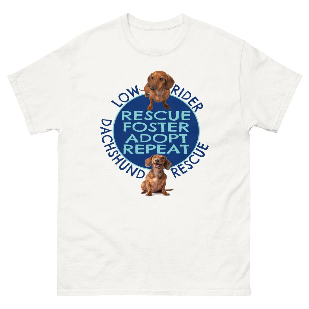 AMERICAN DACHSHUND (Rescue, Foster, Adopt, Repeat - Adult & Kids T-Shirts, Sweatshirts & Hoodies apparel design preview 1