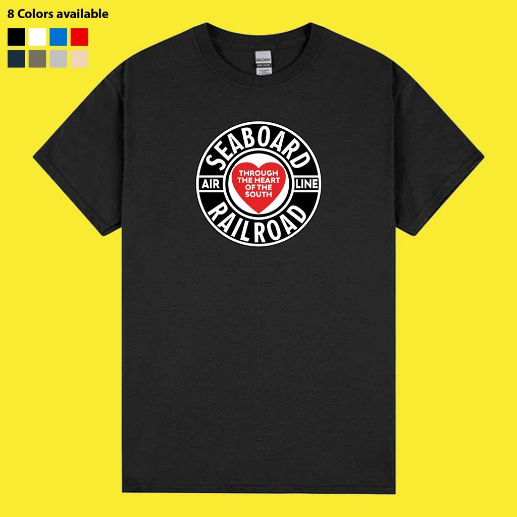 New SEABOARD Air Line Railroad Logo Funny Made In USA - Adult & Kids T-Shirts, Sweatshirts & Hoodies apparel design preview 1