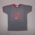 Vintage Y2K Bacardi RAZZ Key West Florida Ringer Mens - Adult & Kids T-Shirts, Sweatshirts & Hoodies apparel design preview 1