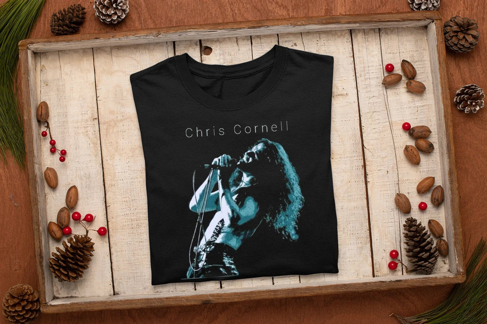 Rare Chris Cornell Short Sleeve Unisex S-234XL Gift - Adult & Kids T-Shirts, Sweatshirts & Hoodies apparel design preview 1