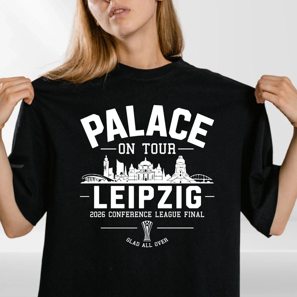 Palace On Tour Leipzig 2026 Graphic Conference League - Adult & Kids T-Shirts, Sweatshirts & Hoodies apparel design preview 1