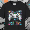 Futuristic Gamer Graffiti-Style Gaming Controller ogx - Adult & Kids T-Shirts, Sweatshirts & Hoodies apparel design preview 1