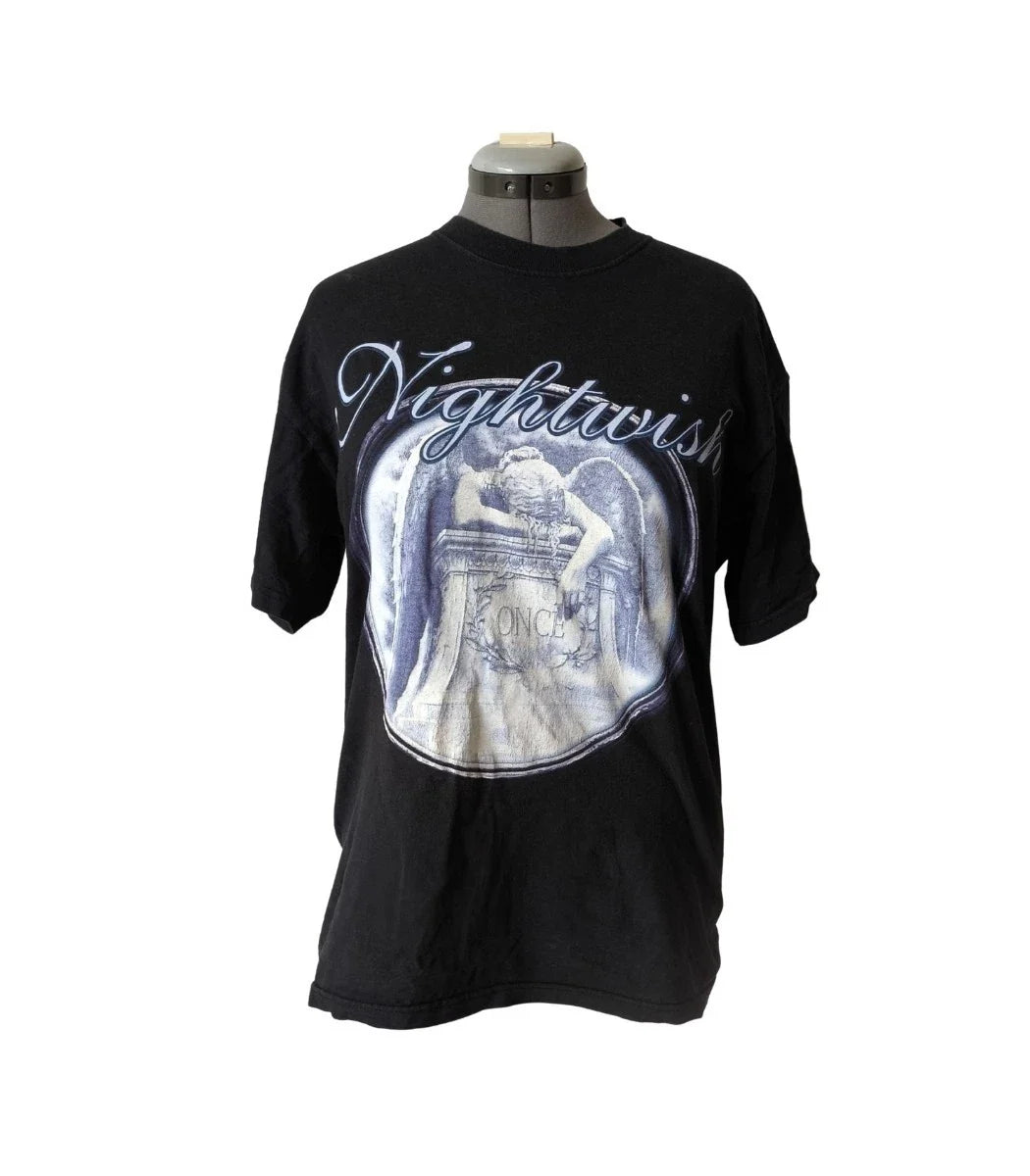 Vintage nightwish beauty comes with dark thoughts - Adult & Kids T-Shirts, Sweatshirts & Hoodies apparel design preview 1