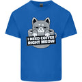 Cat I Need Coffee Right Meow Funny Mens Light Cotton - Adult & Kids T-Shirts, Sweatshirts & Hoodies apparel design preview 1