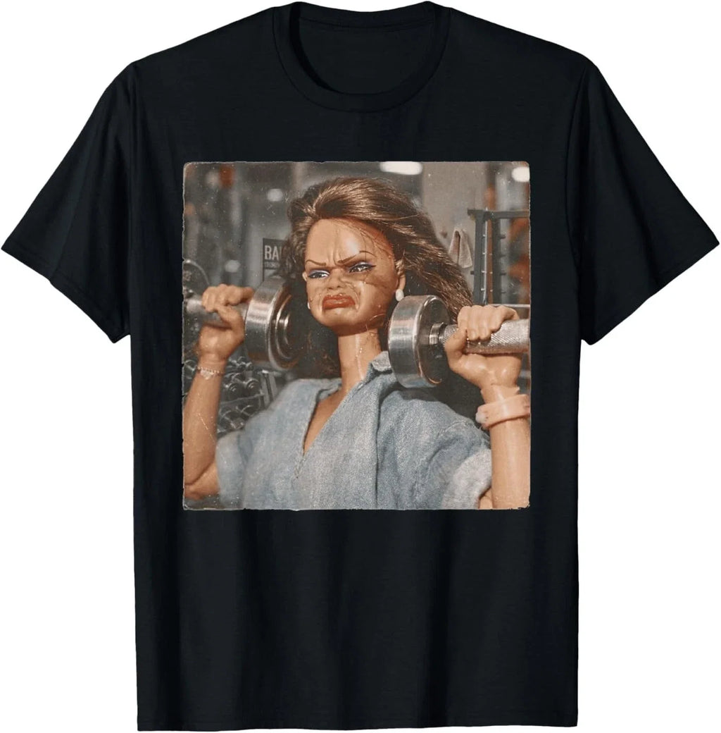 Funny Disgusting Gym Girl Vintage Workout Meme Humor - Adult & Kids T-Shirts, Sweatshirts & Hoodies apparel design preview 1