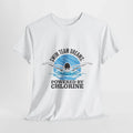 Swim Team Dreams Powered by Chlorine, Aquatic - Adult & Kids T-Shirts, Sweatshirts & Hoodies apparel design preview 1