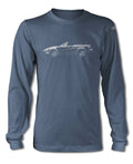Triumph TR7 Convertible Side View - Adult & Kids T-Shirts, Sweatshirts & Hoodies apparel design preview 1