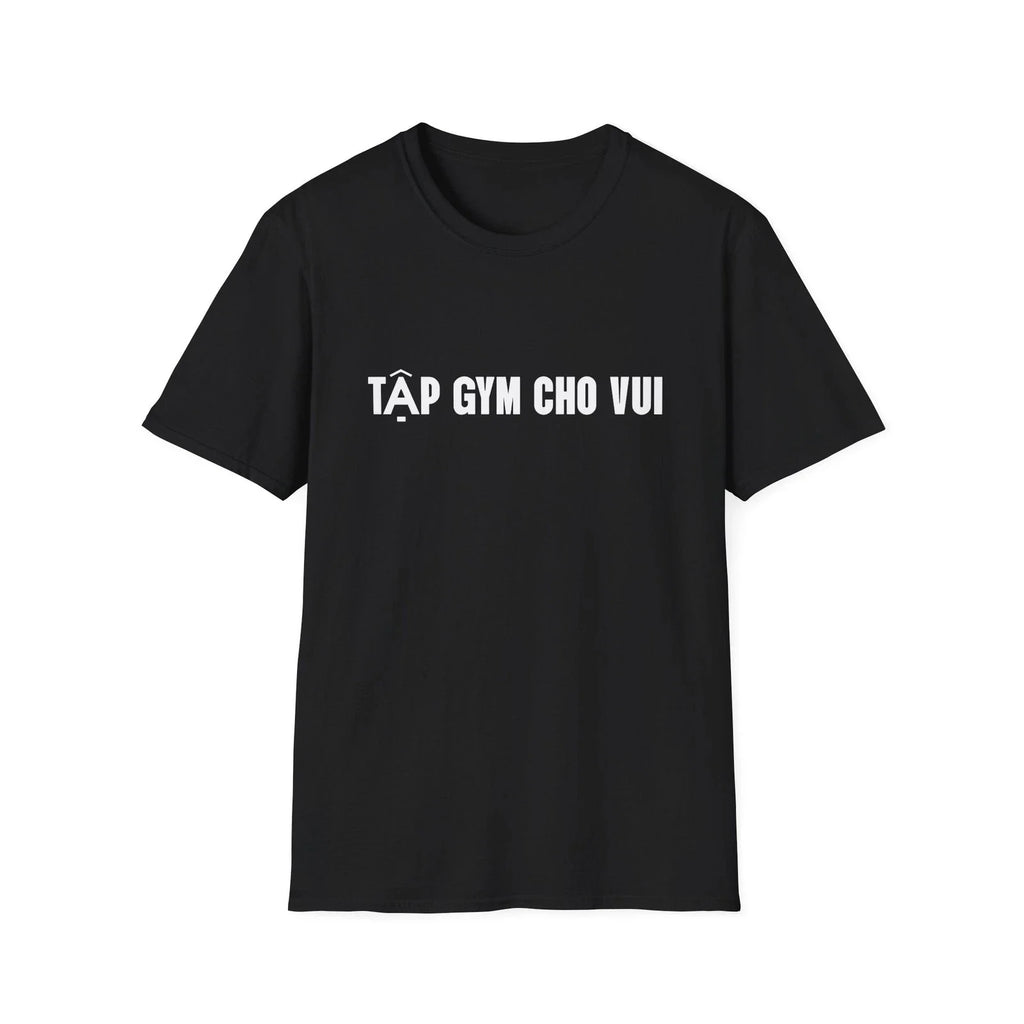 Tap Gym Cho Vui For Fun Funny Vietnamese Lazy Fitness - Adult & Kids T-Shirts, Sweatshirts & Hoodies apparel design preview 1