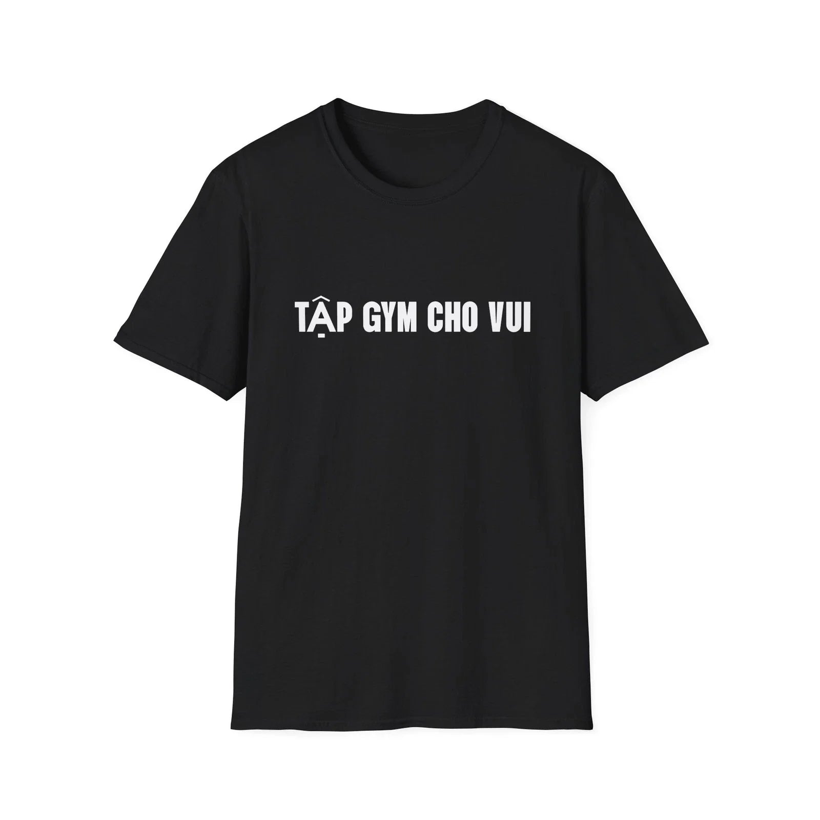 Tap Gym Cho Vui For Fun Funny Vietnamese Lazy Fitness - Adult & Kids T-Shirts, Sweatshirts & Hoodies apparel design preview 1