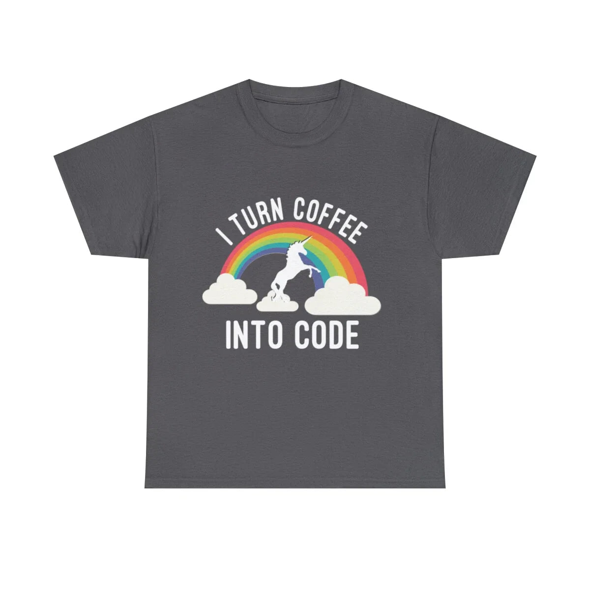 I Turn Coffee Into Code Graphic S-5XL - Adult & Kids T-Shirts, Sweatshirts & Hoodies apparel design preview 1