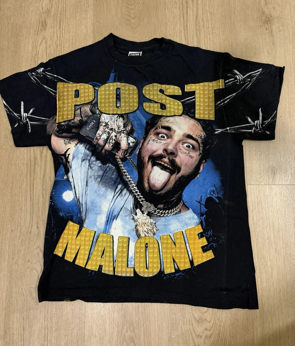 Post Malone Modern Boot AOP Tultex XL - Adult & Kids T-Shirts, Sweatshirts & Hoodies apparel design preview 1