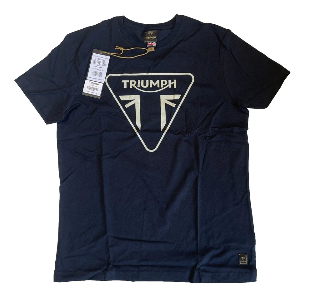 Triumph Mens Medium Helston Jet Black Graphic Logo - Adult & Kids T-Shirts, Sweatshirts & Hoodies apparel design preview 1