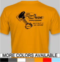SAN JOSE SPEED CHROME SHOP Retro california hot rat - Adult & Kids T-Shirts, Sweatshirts & Hoodies apparel design preview 1