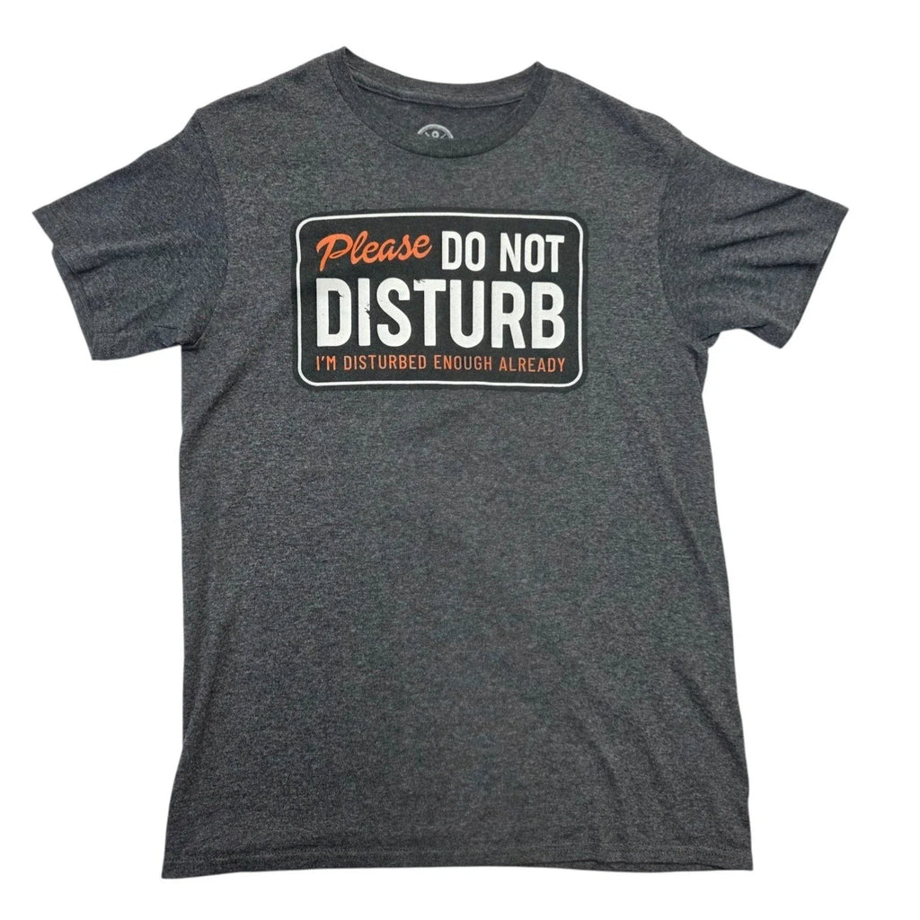 Please Do Not Disturb Graphic Sz S Dad Joke Retro - Adult & Kids T-Shirts, Sweatshirts & Hoodies apparel design preview 1