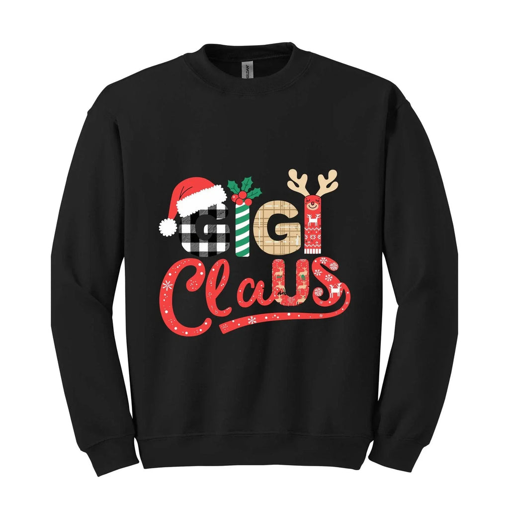 Gigi Claus Santa Cute Grandma Fun - Adult & Kids T-Shirts, Sweatshirts & Hoodies apparel design preview 1