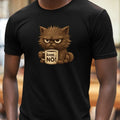 Mens Grim Cat Print Cotton Size XS to 5XL - Adult & Kids T-Shirts, Sweatshirts & Hoodies apparel design preview 1