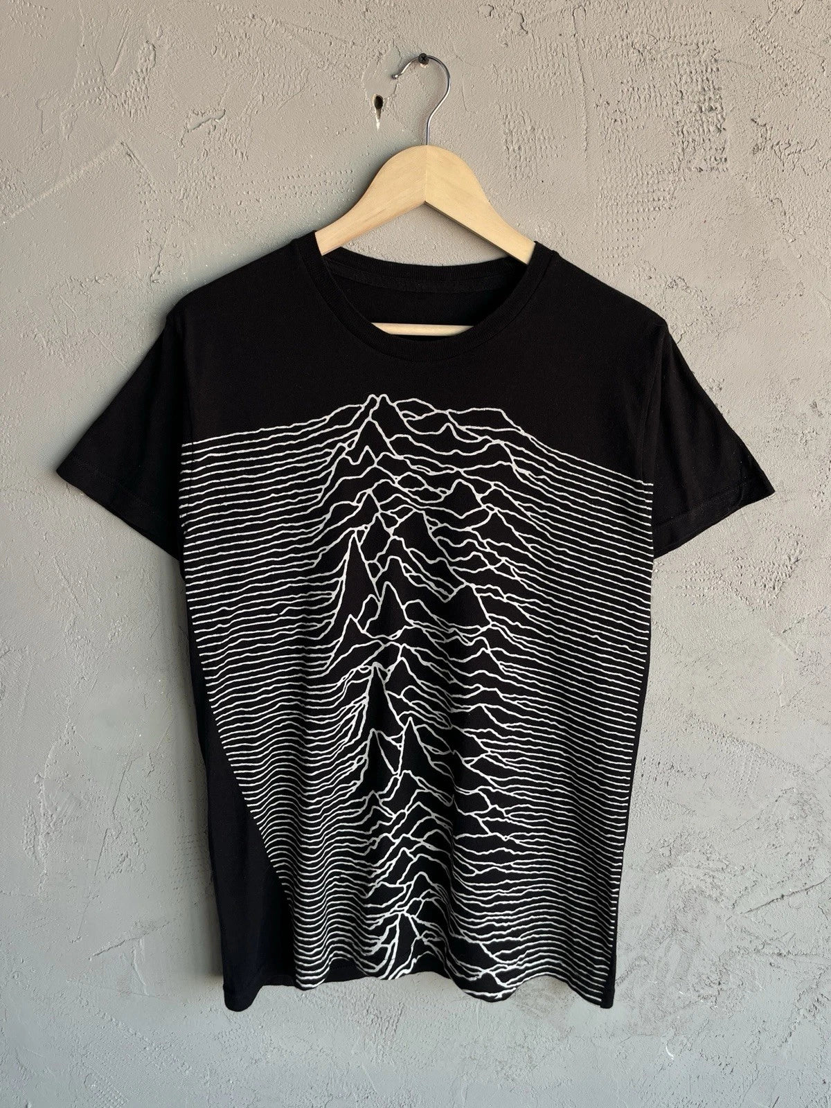 Vintage 00s Joy Division Unknown Pleasures Promo - Adult & Kids T-Shirts, Sweatshirts & Hoodies apparel design preview 1