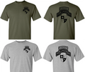 US Army Ranger DUI Performance 75th Regiment - Adult & Kids T-Shirts, Sweatshirts & Hoodies apparel design preview 1