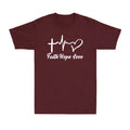 Faith Hope Love Jesus Cross Christian Christ Funny - Adult & Kids T-Shirts, Sweatshirts & Hoodies apparel design preview 1