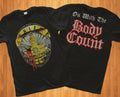 BODY COUNT VINTAGE 1992 LAPD CHIEF 666 ICE-T 1990S - Adult & Kids T-Shirts, Sweatshirts & Hoodies apparel design preview 1