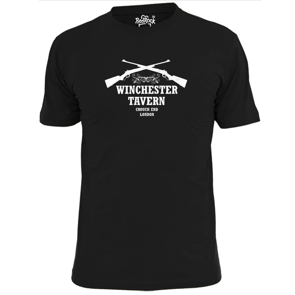Mens Winchester Tavern Sean Of The Dead Zombies - Adult & Kids T-Shirts, Sweatshirts & Hoodies apparel design preview 1
