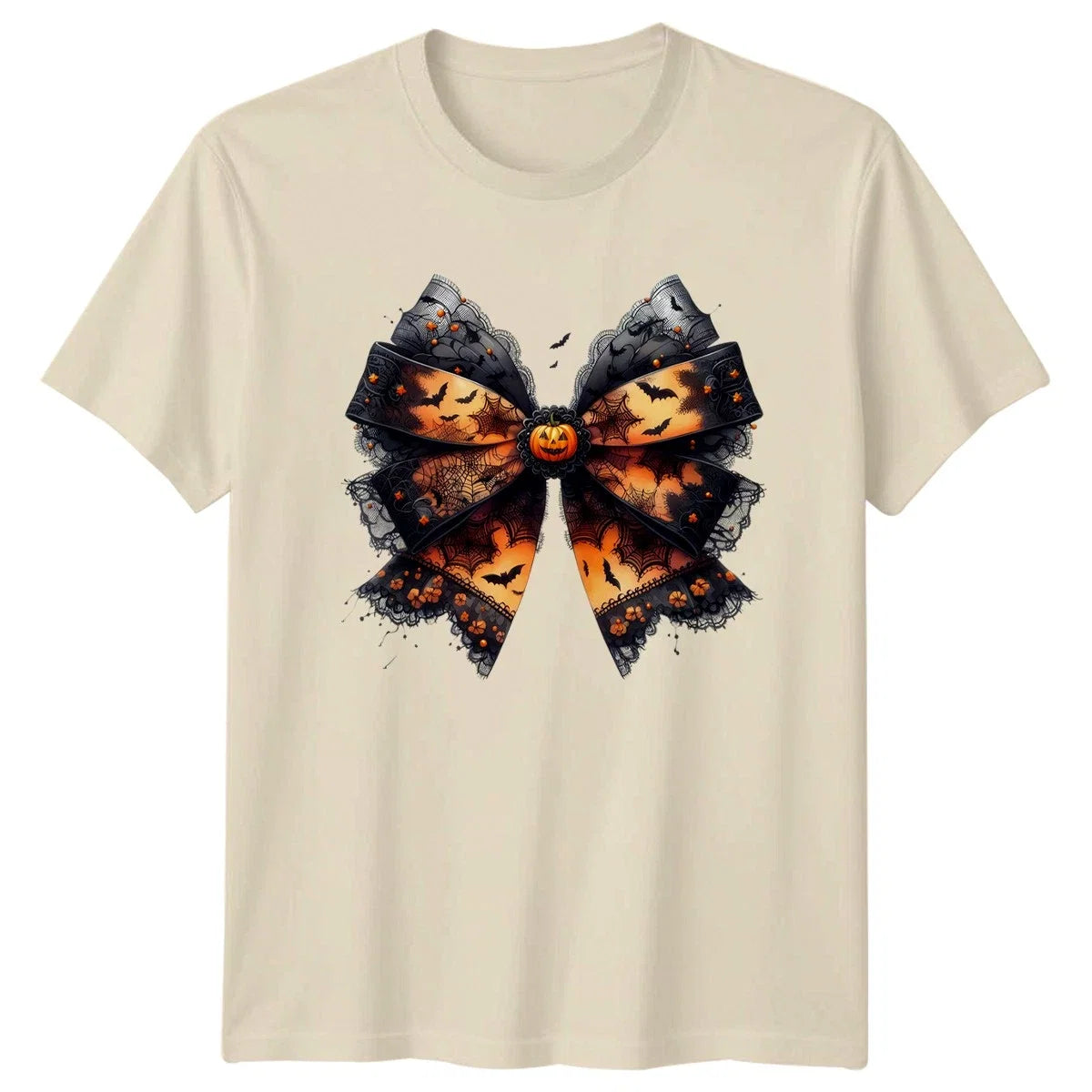 Halloween Spooky Bow Graphic Unisex Mens Womens Jack - Adult & Kids T-Shirts, Sweatshirts & Hoodies apparel design preview 1