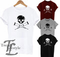 HALLOWEEN JACKASS SKULL GHOST STUNT TRENDY GEEK FUNNY - Adult & Kids T-Shirts, Sweatshirts & Hoodies apparel design preview 1