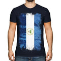 Nicaragua Grunge Flag Mens Nicaraguan Football Jersey - Adult & Kids T-Shirts, Sweatshirts & Hoodies apparel design preview 1
