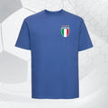 Retro Italy Football Italia Italian Soccer Royal Blue - Adult & Kids T-Shirts, Sweatshirts & Hoodies apparel design preview 1